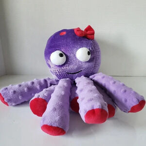 Scentsy Buddy Bubbles Purple Plush Octopus .